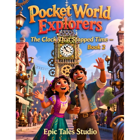 Pocket World Explorers: The Clock That Stopped Time - Book 2: A Magical Adventure Story About Time, Teamwork, and Proble, (Paperback)