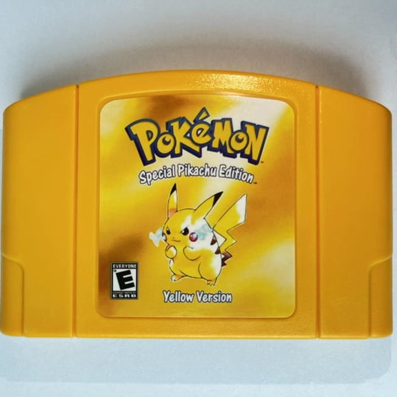 Pocket Yellow Version N64 Game Cartridge, US Version, Tested
