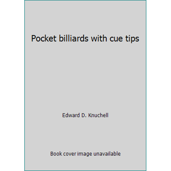 Pre-Owned Pocket billiards with cue tips (Hardcover) 0498073920 9780498073922