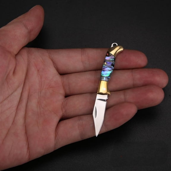 Pocket knife Brass mini knife delivery knife Folding knife