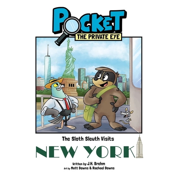 Pocket the Private Eye: The Sloth Sleuth Visits New York, (Paperback)