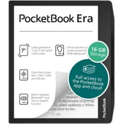 PocketBook Era eReader, 7-Inch Screen, 16GB, Wi-Fi, Bluetooth, IPX8 Waterproof, Silver