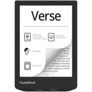 PocketBook Verse E-Readers | Eye-Friendly 6 E-Ink Carta HD Touchscreen | Adjustable SMARTlight | Up to 1 Month of Battery Life | WiFi & Memory Card Slot | E-Book Reader BLUE