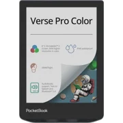 PocketBook Verse Pro Color eReader, 6" E Ink Kaleido 3 Color Touchscreen, 16GB Storage, Wi-Fi, Waterproof, Audiobook & Bluetooth Support, Stormy Sea