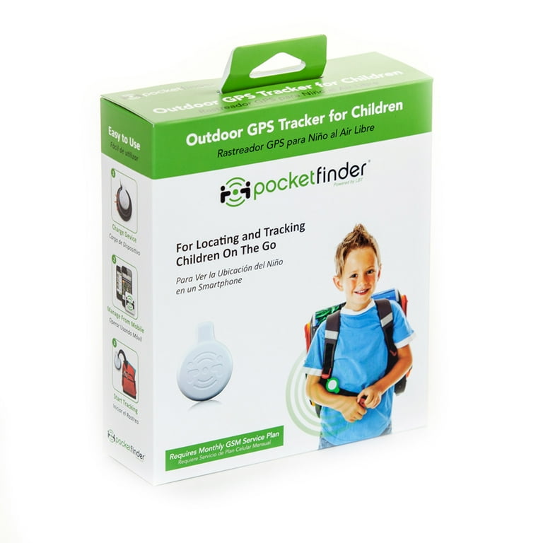 PocketFinder Child GPS Tracker helps you stay connected with loved ones.