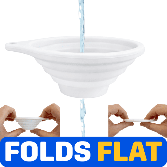 PocketStrainer Collapsible Kidney Stone Strainer and Collector, Reusable Silicone Funnel
