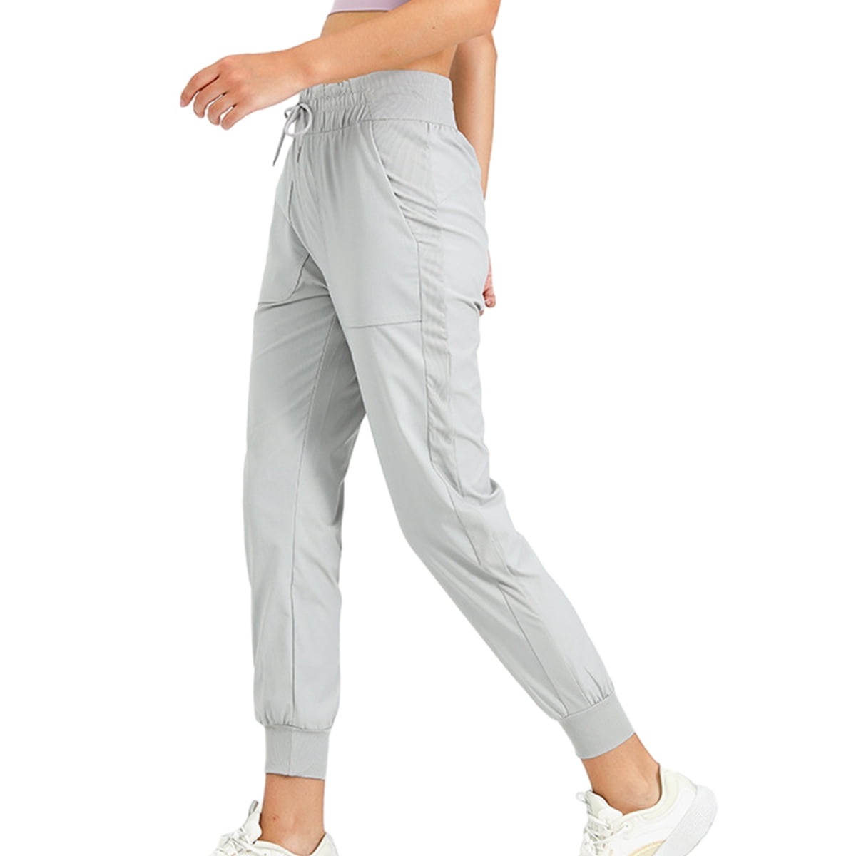 BANDIER Womens Blue Stretch Pocketed Drawstring Jogger Elastic Waist Lounge Pants main image 1