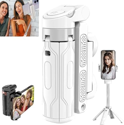 Pocketflex Mini treppiede, 2025 nuovo treppiede mini, 360 ° flipping flessibile, mini treppiede Pocket Flex, mini treppiede per selfie stick, selfie stick con telecomando, otturatore wireless