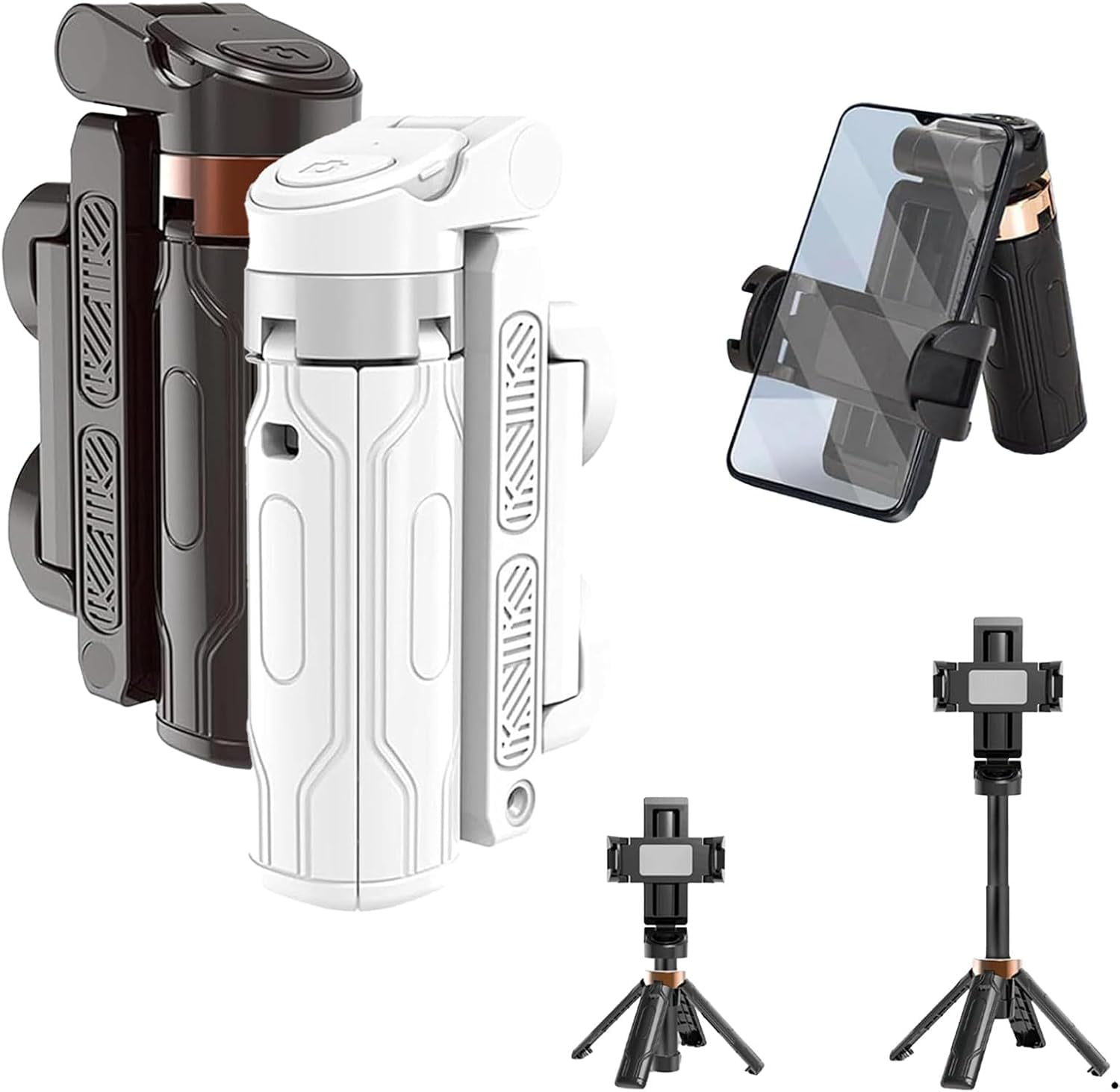 Floomp Treppiede Smartphone, Flessibile Porta Cellulare Con Telecomando Wireless 360 Rotabile Portatile 4