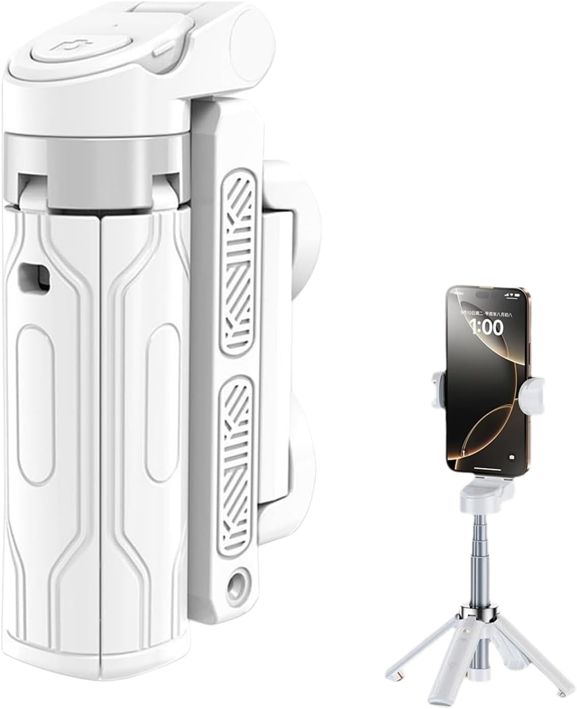 Pocketflex Mini Treppiede 2024 Con Telecomando Bluetooth - Flessibile 360° E Luci LED - Per Selfie, Vlog E Streaming - 5