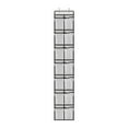 thumbnail image 1 of Pockets Over the Door Shoe Organizer Large Mesh Pockets with 4 Hooks Transparent Fabric Shoe Rack Storage Bag for Bedroom, 1 of 2