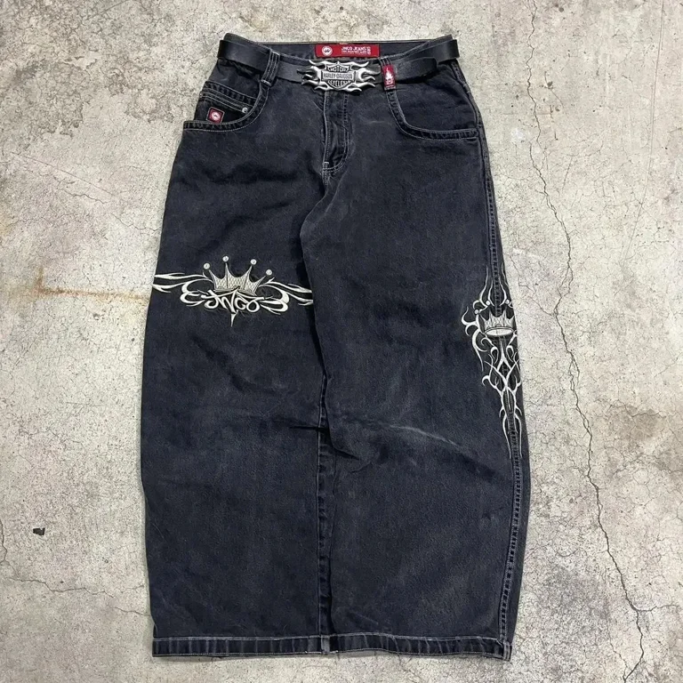 Pockets Spider Graphic Jeans Y2K Men Harajuku Baggy Jeans Pockets Spider Graphic Jeans Y2K Men Harajuku Baggy Jeans