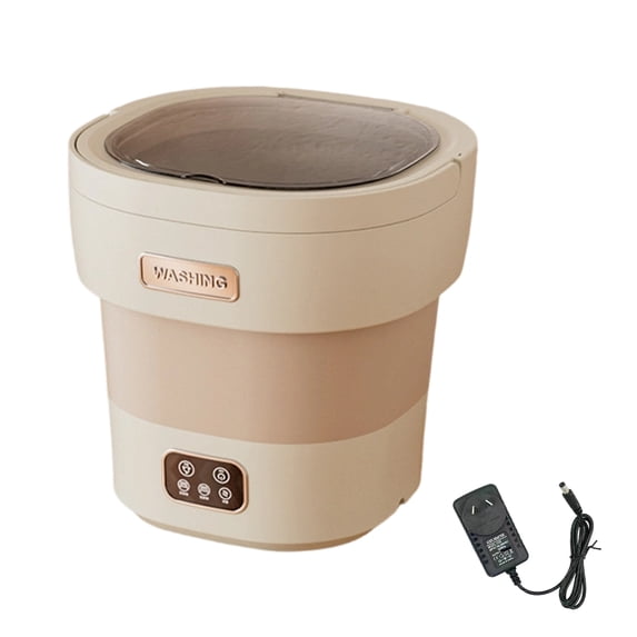 Pocketss Washer 10L, Auto Dry & Quiet, Portable for Underwear, Socks, Travel