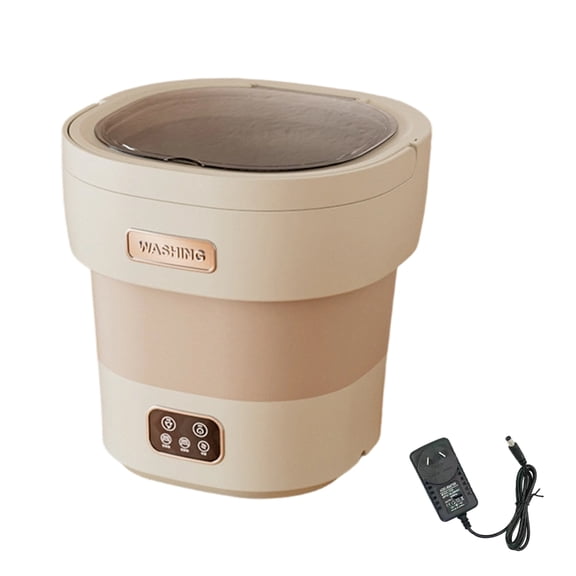 Pocketss Washer 10L, Auto Dry & Quiet, Portable for Underwear, Socks, Travel