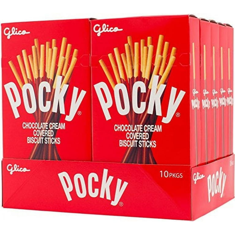 Pocky Biscuit Stick, Chocolate, 2.47 Ounce (Pack of 10) - Walmart.com