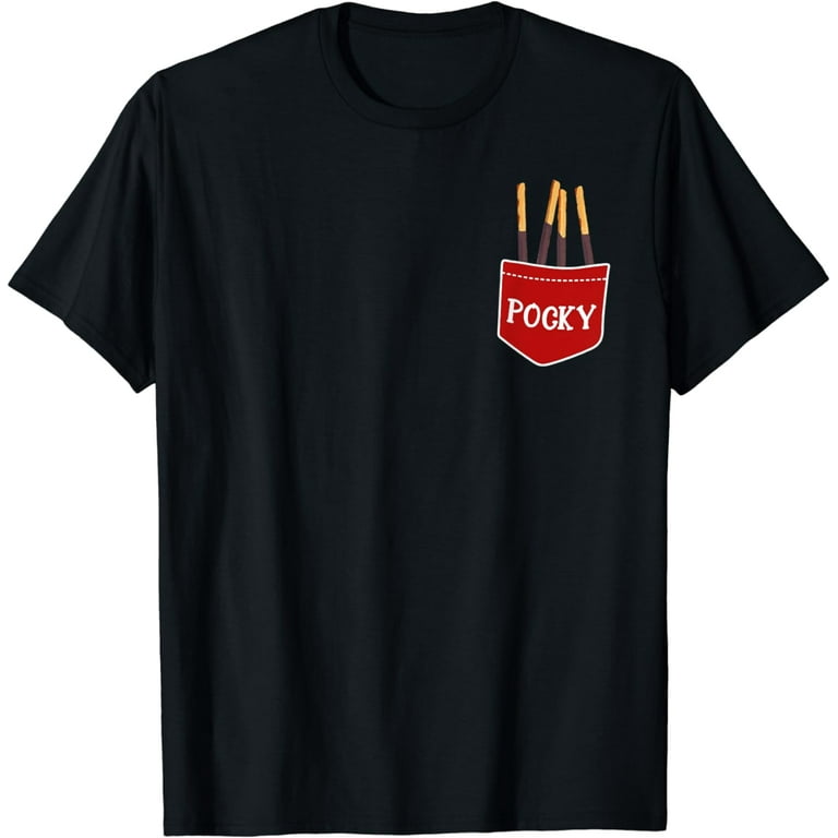 Pocky Pocket Chocolate Japan Dessert Fun Gift T-Shirt Pocky Pocket Chocolate Japan Dessert Fun Gift T-Shirt