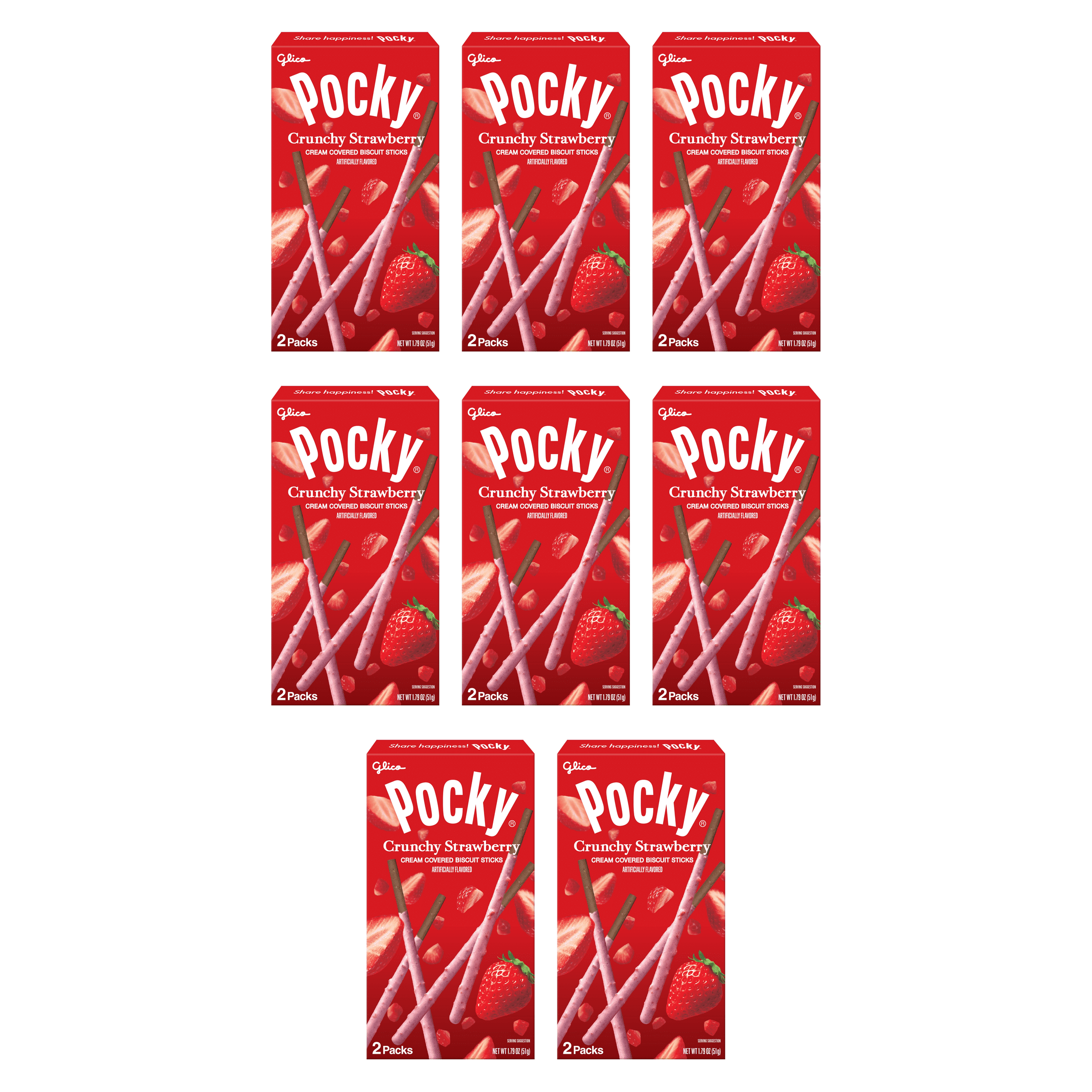 Pocky Strawberry Pack - Cookie bars for coffee shops - Walmart