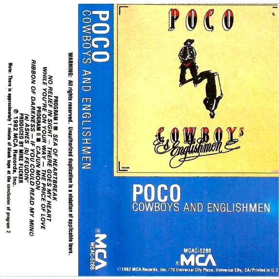 Poco – Cowboys & Englishmen (Cassette)