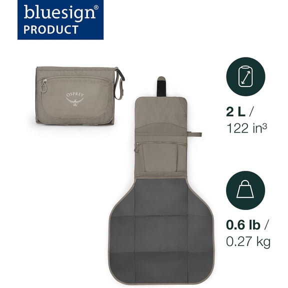 Poco Portable Changing Pad - Washable Travel Baby Diaper Mat with Pockets