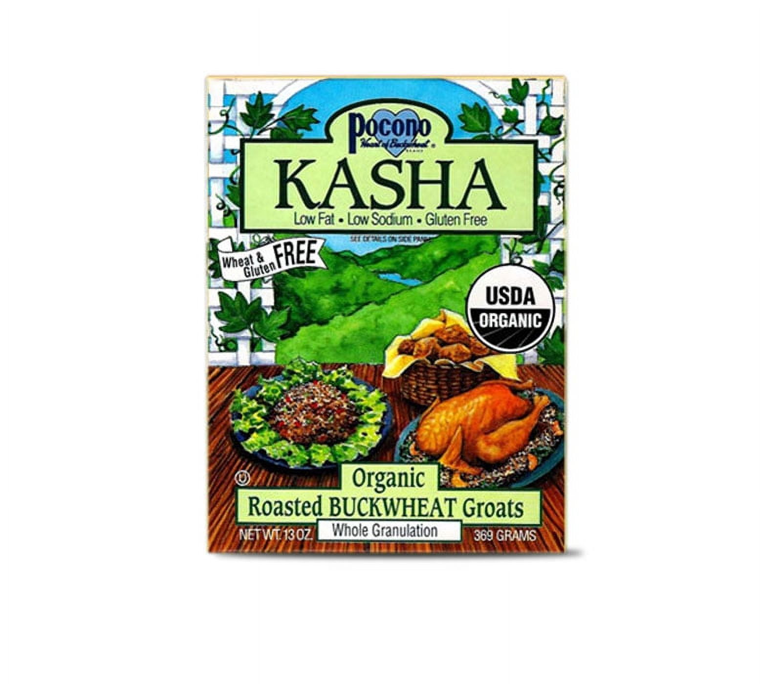 Pocono Kasha Organic Roasted Buckwheat Groats
