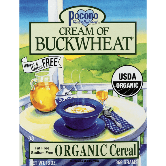 Pocono Organic Cream of Buckwheat Cereal, 13 Oz