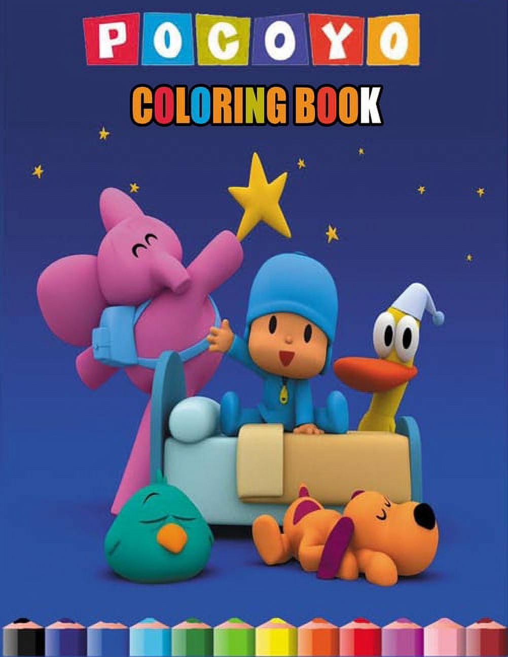 Pocoyo coloring picture