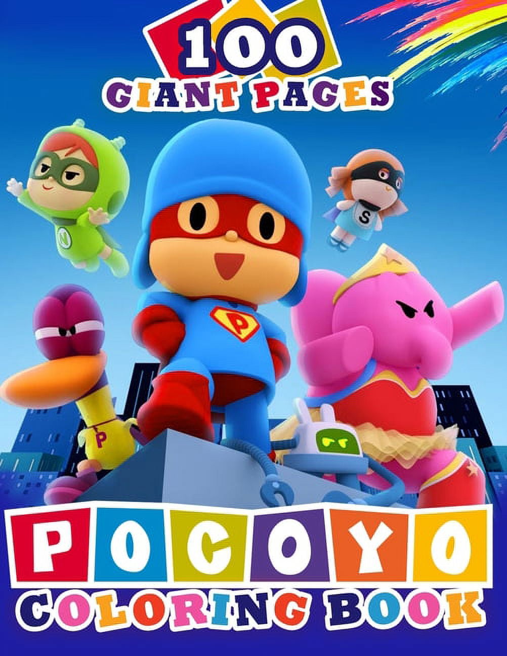 Pocoyo coloring picture