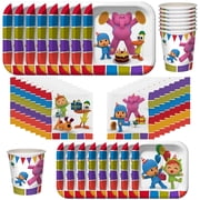 Pocoyo Party Decorations Tableware Classic Set for 16 Guests