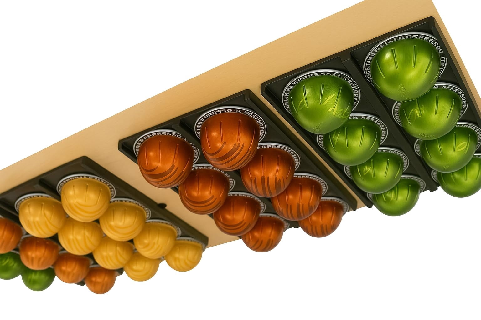 Wall Pod Storage Pod Holder for Vertuo Coffee Pods | Under Cabinet or Wall Mounted ...