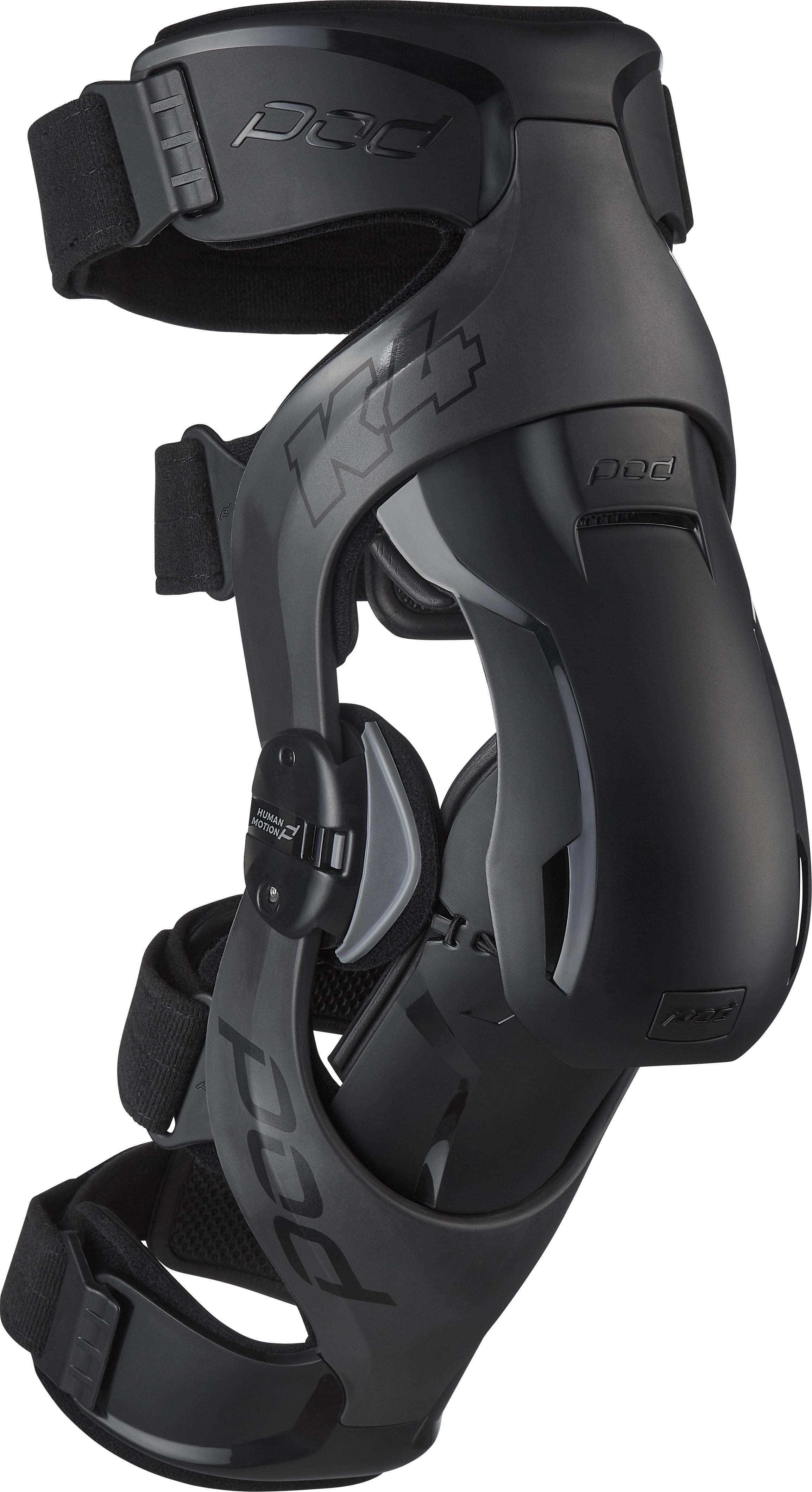 POD K4 V2.0 Knee Brace Set Graphite/Black XS/SM