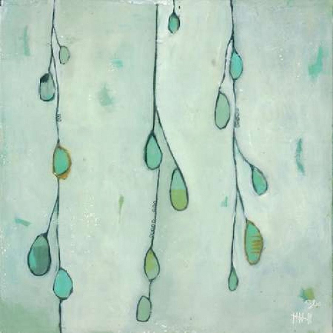 Pod and Vine I Canvas Art - Stephanie Lee (24 x 24)