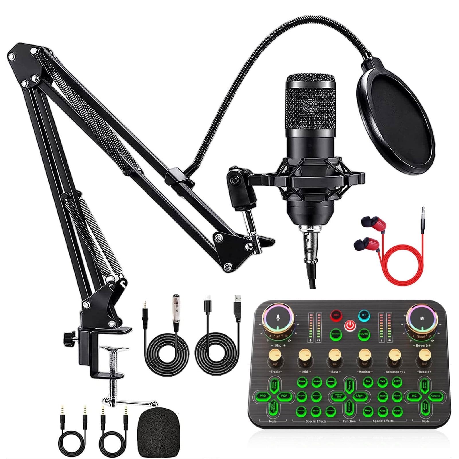 Image showcasing Podcast Equipment Bundle, K600 Changer with Podcast Equipment Bundle ...