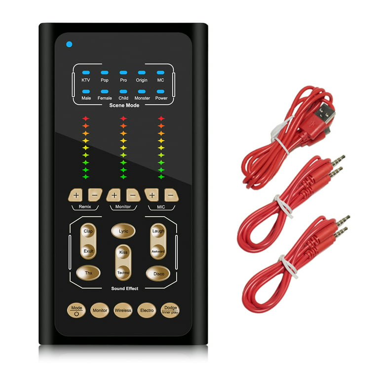 Professional Usb Audio Interface Sound Card For Studio Equipment
