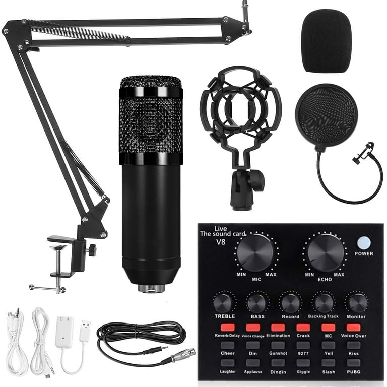 Free Shipping! Podcast Microphone Bundle, Microphone Kit