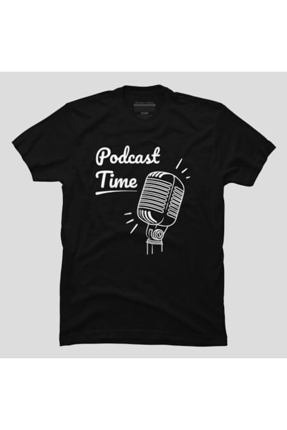 Podcast Minimalist Radio Show Graphic - Top Pick, H15552 Unisex T-Shirt, Up to 5XL Available