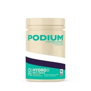 Podium Nutrition, Instantized BCAA Powder, Hydro and Salt 2025, 30 Servings, Electrolytes, Hydration, Recovery Peach Mango