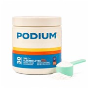 Podium Nutrition, Salt+Electrolytes, Electrolyte Powder, Fruit Punch, 30 Servings, Electrolytes, Hydration, Recovery
