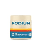 Podium Nutrition, Salt+Electrolytes, Electrolyte Powder, Strawberry, 30 Servings, Electrolytes, Hydration, Recovery