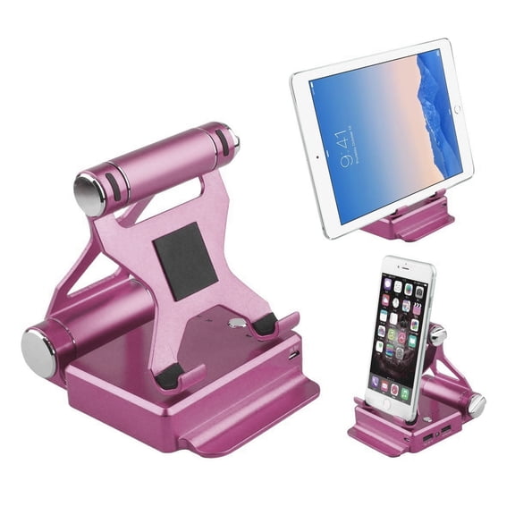 Podium Style Stand With Extended Battery Up To 200% For iPad iPhone And Other Smart Gadgets