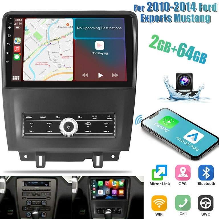 AWESAFE Autoradio 2 Din avec Carplay & Android Auto/iOS Mirror