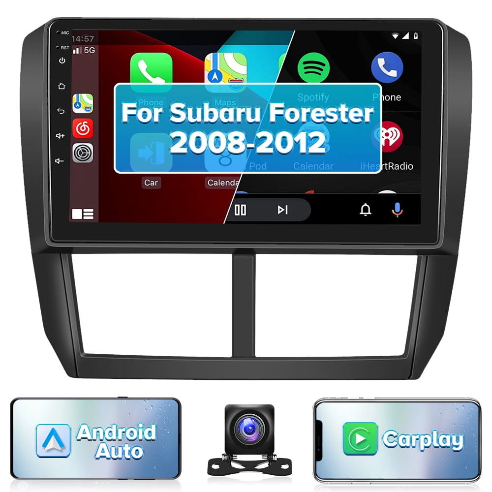 Podofo 2+64G Android 13 for Subaru Forester 20082012 Wireless Carplay