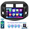 thumbnail image 1 of Podofo 2+64G for Toyota RAV4 2007-2011 Wireless Carplay Android Auto Mirror Link 10'' Touchscreen Car Stereo Radio Android 13 WIFI GPS FM Bluetooth Hifi USB,AHD Backup Camera, 1 of 11