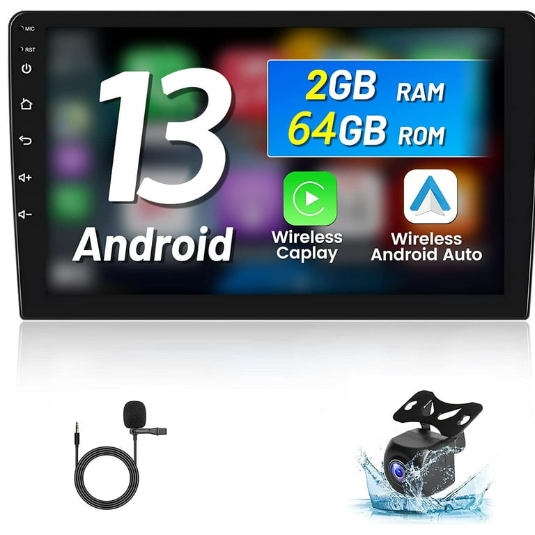 Comprar Android 10.1 Car Stereo with GPS WiFi, Single Din Flip Out Screen  Radio, 7 Inch Touch Screen Bluetooth Car Audio Receiver FM RDS USB Mirror  Link + Backup Camera en USA
