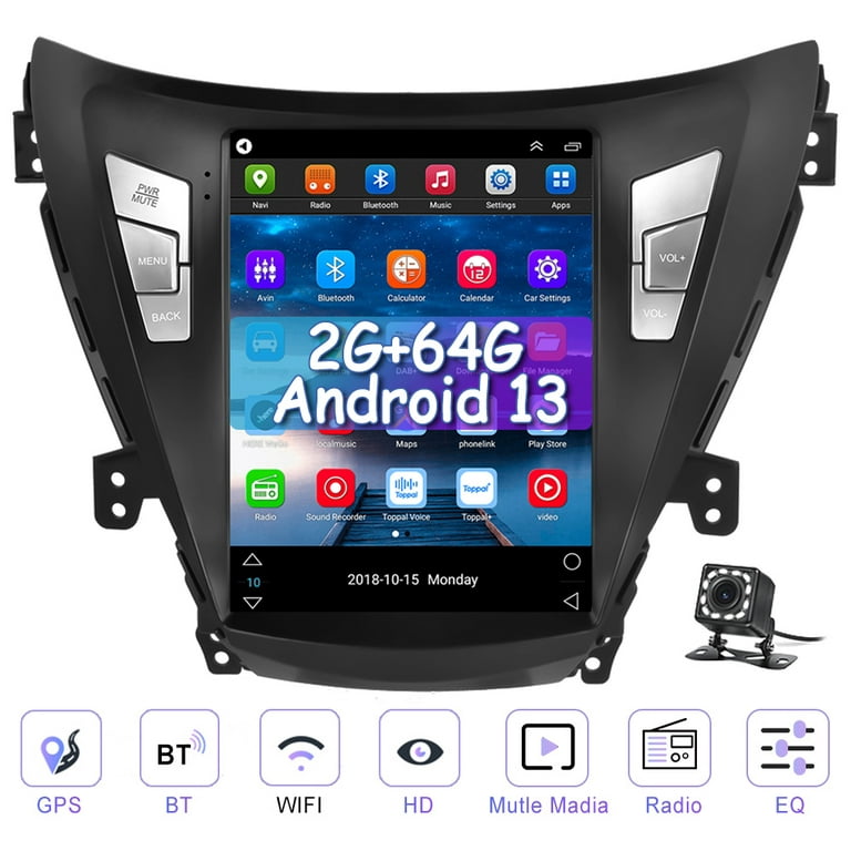 Cheap Hippcron Android 2 Din Car Radio Multimedia Video Player Bluetooth  GPS MAP Universal Auto Stereo For VW Nissan Hyundai Kia Toyota CR-V