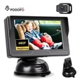 thumbnail image 1 of Podofo Baby Car Mirror Camera, Car Rear View Mirror, 5 inch Baby Mirror Rear View Monitor With Ir Night Vision Function For Babies, Children, Toddlers and New Parents, 1 of 7