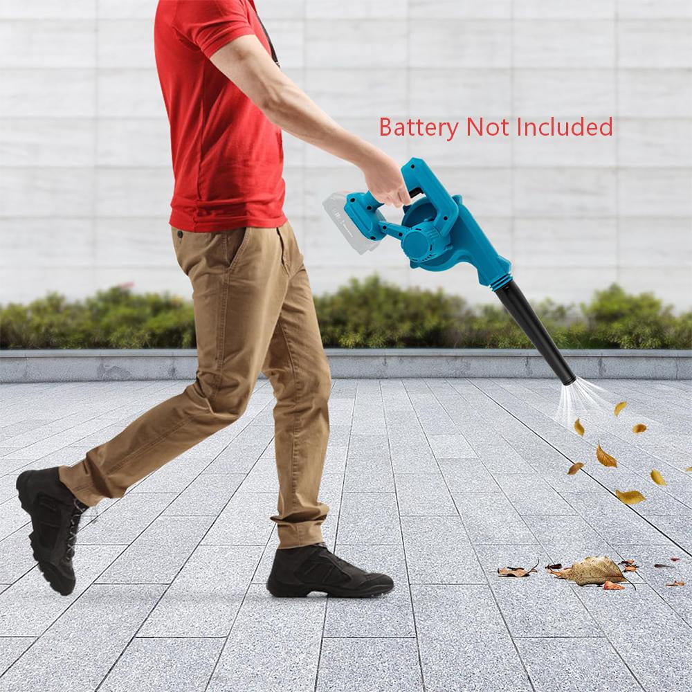Cordless Leaf Blower, 2 in 1 Mini Electric Leaf Blower, Battery Powered Leaf Blower For Lawn Care, Yard, Blown Leaves and Snow ( Battery Not Included)