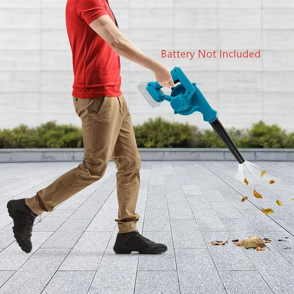 Cordless Leaf Blower, 2 in 1 Mini Electric Leaf Blower, Battery Powered Leaf Blower For Lawn Care, Yard, Blown Leaves and Snow ( Battery Not Included)