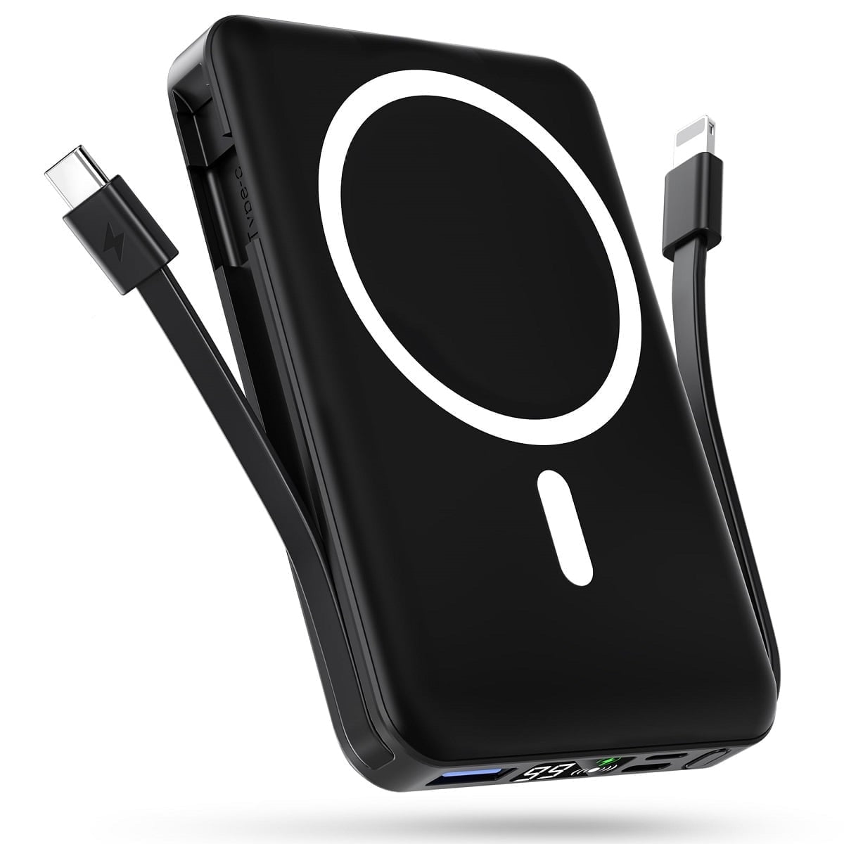 Podoru Magnetic Wireless Portable Charger, 10000mAh Power