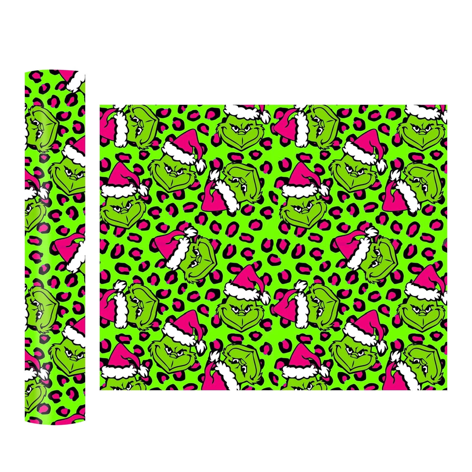 Podplug the Grinch Christmas Decor, Christmas Iron On Transfer Heat