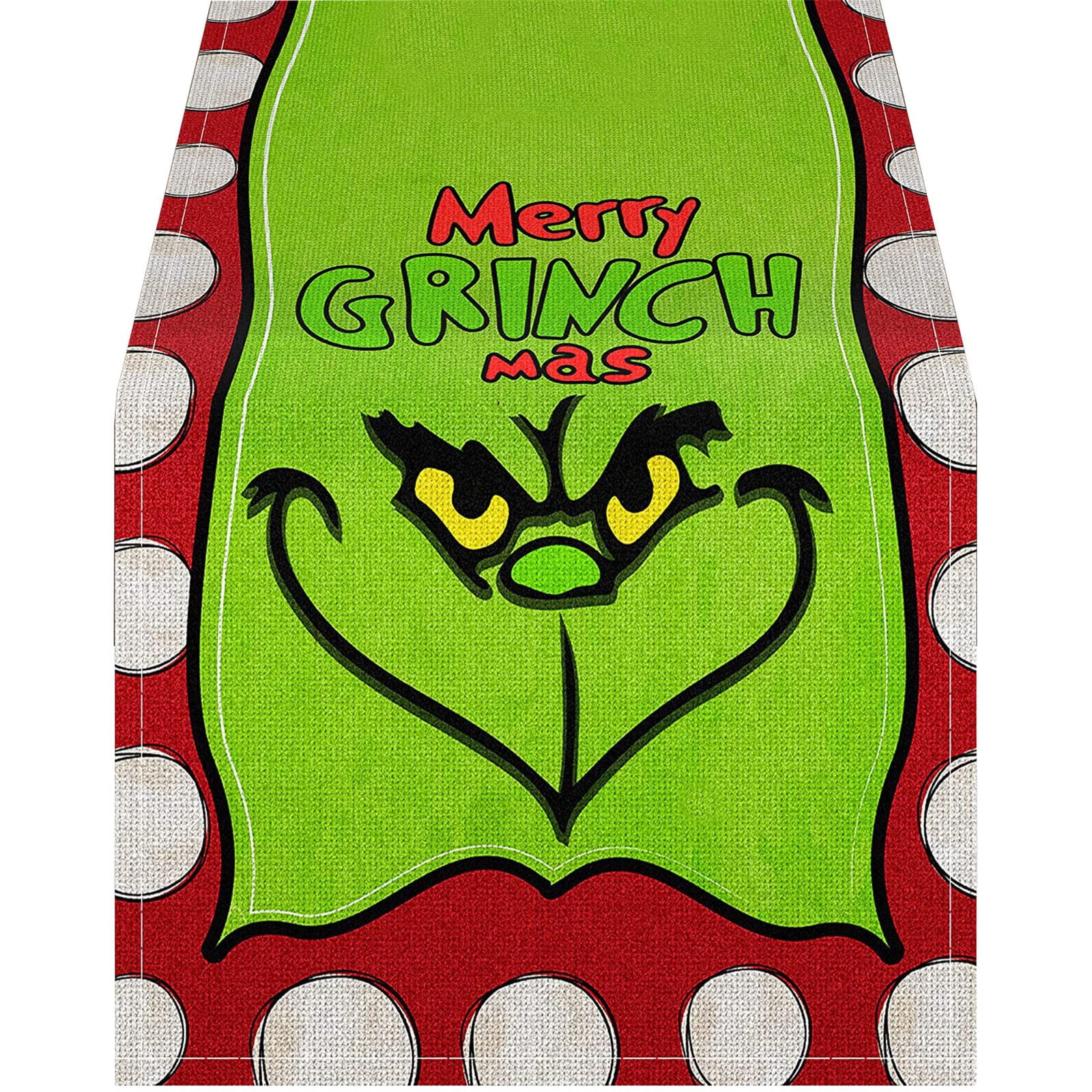 Podplug the Grinch Christmas Decorations, Christmas Table Runners